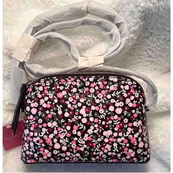 Kate Spade Patterson Drive Park Ave Floral Peggy Crossbody Purse Limited Edition - Picture 15 of 15